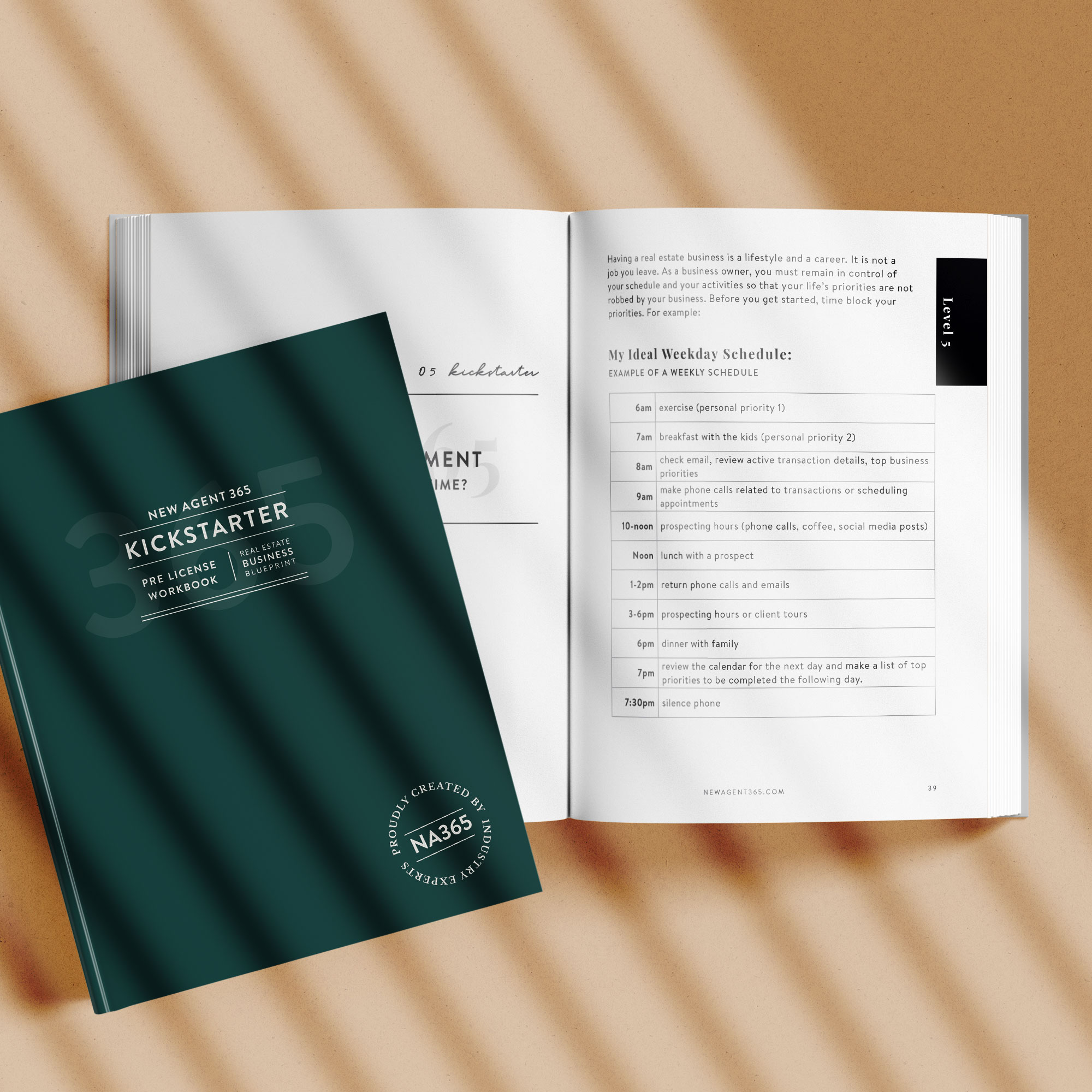 Kickstarter journal cover and interior