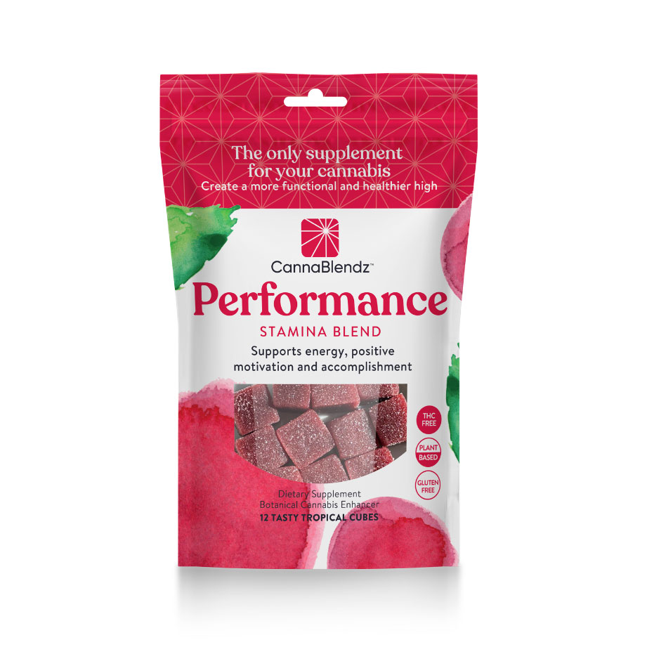 CannaBlendz Performance stamina blend pouch