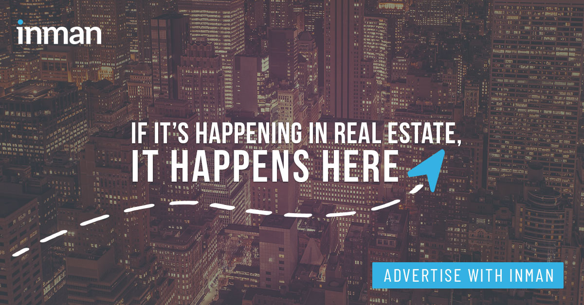 Inman ad: “If it’s happening in real estate, it happens here”
