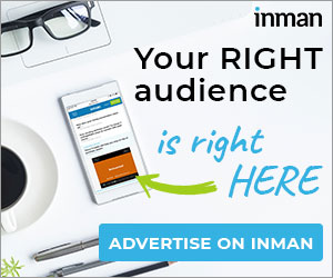 Inman house ad: “Your right audience is right here”